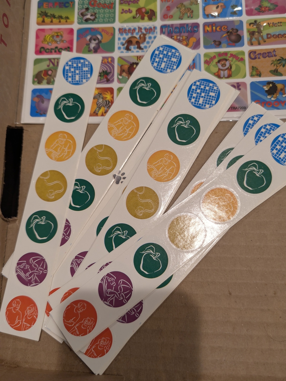 Assorted Kids Sticker Pack - Multi-Color Sheets - Picture 3 of 7